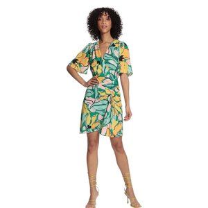 Maggy London Multicolor Floral Mini Dress